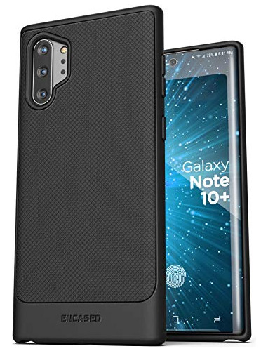 Funda Para Samsung Galaxy Note 10 Plus Negro Thin Slim Flexi