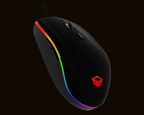 Imagen 2 de 8 de Mouse Gamer Gaming Rgb Usb Pc Notebook Ps4 Meetion Gm 21