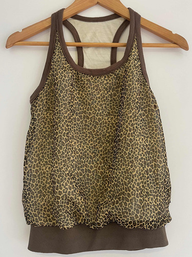 Musculosa Ona Saez Animal Print