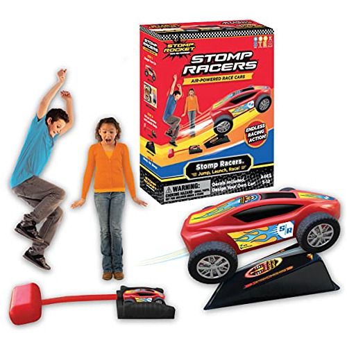 Stomp Racers Stem Air Powered Toy Car Blaster And Ramp ...