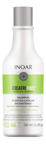 Inoar Cicatrifios Shampoo 500ml Plástica Capilar