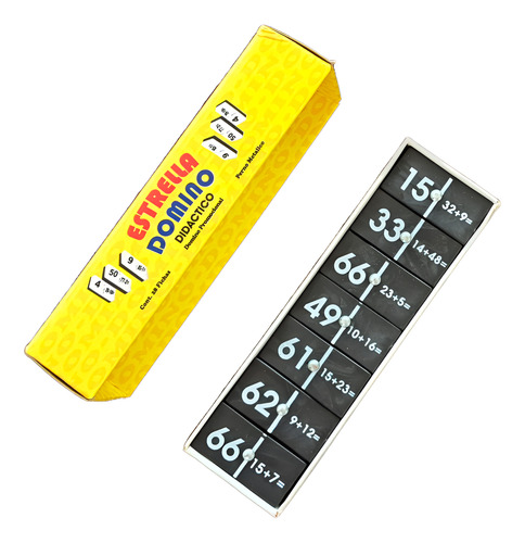 Dominó Sumas Matemático - Material Didáctico