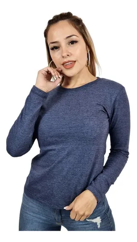 Mercado libre remeras manga larga mujer hotsell
