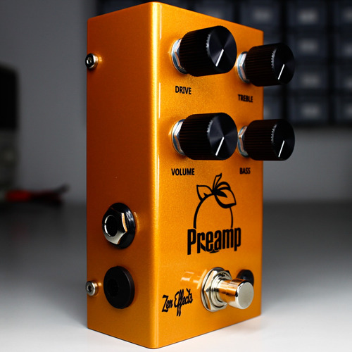Pedal Orange Preamp Zen Effects - Bb Clone - 10x Sem Juros