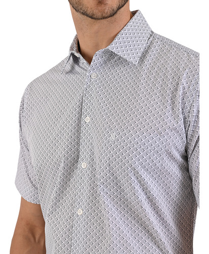 Camisa Casual Para Hombre John Henry Con Estampado