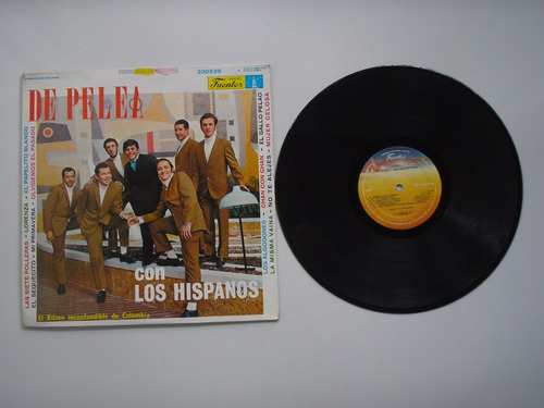 Lp Vinilo Los Hispanos De Pelea Edición Colombia 1980