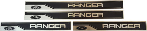 Zocalos Importados Acero Inoxidable X4 Ford Ranger