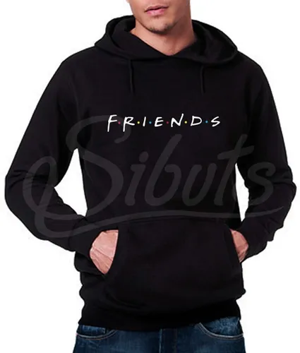 Sudadera Gorro Cangurera Hombre Serie Tv Friends Meses sin intereses