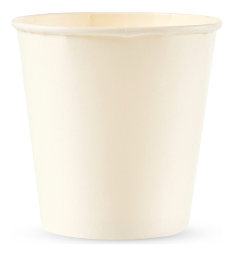 Pote Helado Polipapel (370cc) Blanco (12.5oz) *100unid 