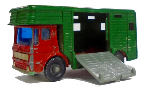 Matchbox Lesney Superf. N°40 Horse Box, Variante Rojo, 1977