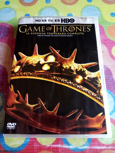 Dvd Game Of Thrones Temporada 2 