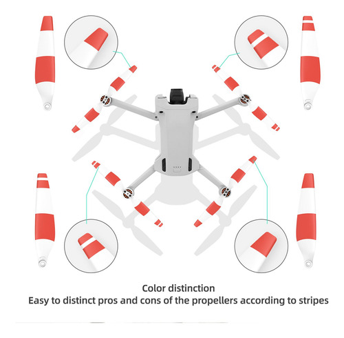 2 X 8 Uds. Cuchillas De Hélice Compatible Con Dron Para