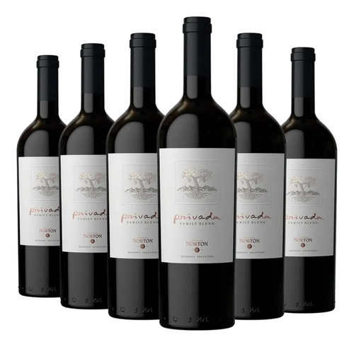 Vino Norton Privada Family Blend Caja X 6 X 750ml.