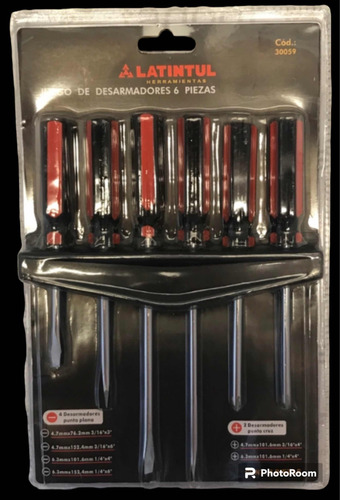Juego De 6 Desarmadores