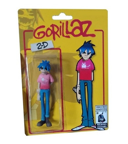 Gorilaz 2 D Muñeco Figura Coleccionable /musica