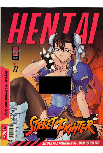 Revista Hentai No. 72 Diciembre De 2007 (street Fighter) (Usado)