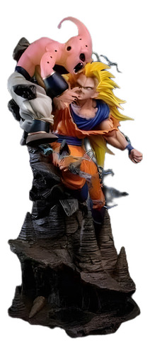 Kid Buu Vs Goku Super Saiyan 3 Dragon Ball Estatua 1/6 Nueva