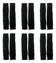 Comprar 6 Pares Polainas Trenzadas Lana Cashmilon Negras 40 Cm