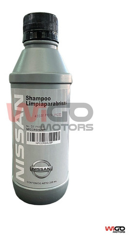 Imagen 1 de 1 de Shampoo Limpiaparabrisas Nissan 100% Original 200ml