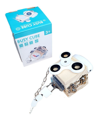 Fidget Cube Multifuncional Brujula Antiestres Candadospiner 