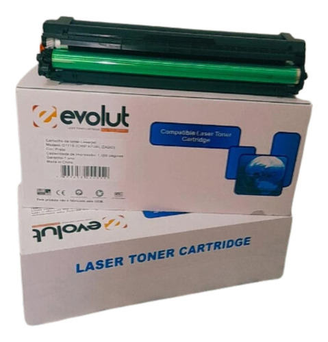 Kit 2x Toner Para Samsung Mltd111s M2070w M2020w Tinta Preto