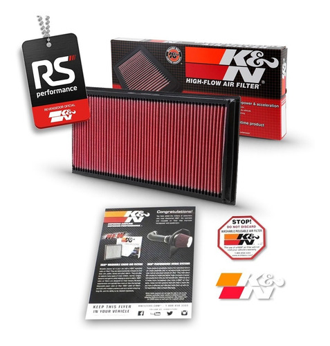 Filtro Ar Esportivo K&n Porsche Cayenne 3.0 3.2 3.6 4.5 4.8