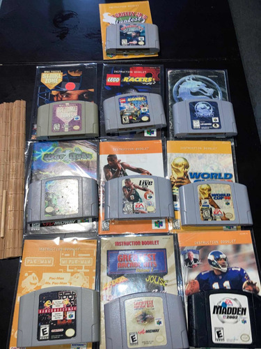Lote De Juegos De Nintendo 64 (n64) (Usado)