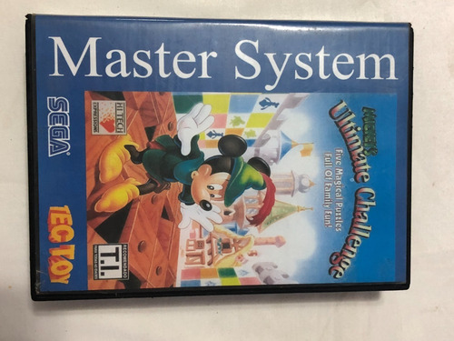 Master System : Mickey Ultimate Challenge Original Cx Repr G (Usado)