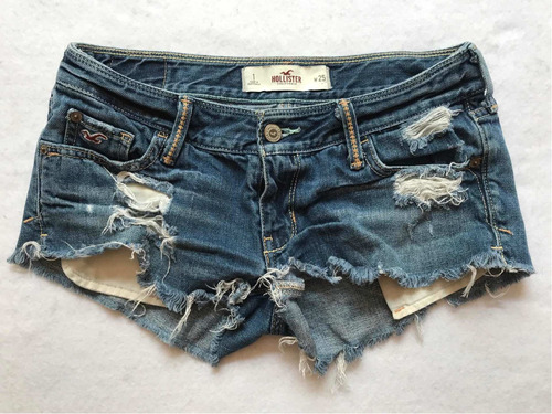 Hollister Shorts De Mezclilla Originales