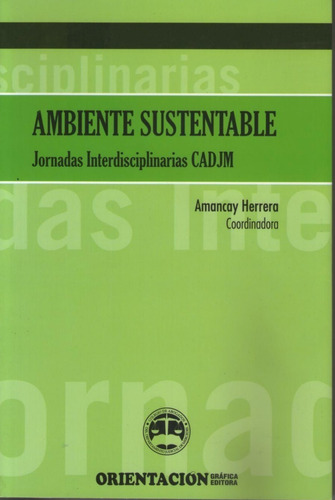 Libro Ambiente Sustentable Jornadas Interdisciplinarias
