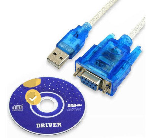 Cable Adaptador De Usb A Serial Db9 Hembra Db9 1.80m