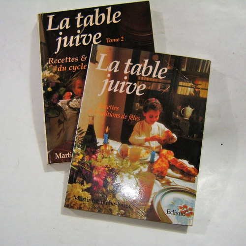 Livro - La Table Juive - 2 Volumes - Receitas Judaicas 