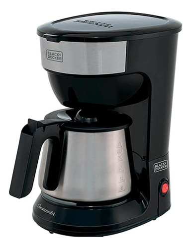Cafeteira Elétrica Jarra Inox 38 Xícaras Black Decker
