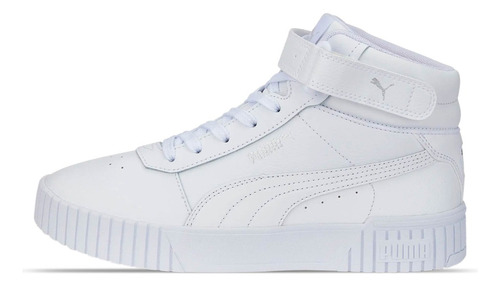 Tenis Puma Carina 2.0 Mid  Dama Blanco 38585102