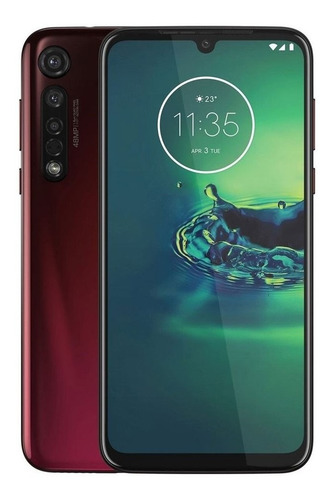 Moto G8 Plus 64 GB rubi 4 GB RAM - Bueno (Reacondicionado)