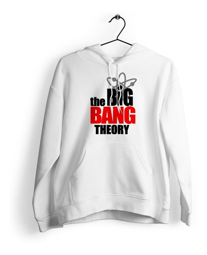 Sudadera Con Gorro Serie Logo The Big Bang Theory 