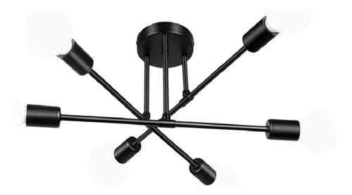 Lámpara De Techo Colgante Decorativas Con 6 Luces