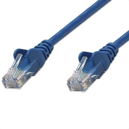 Cable De Red Utp Cat5e Intellinet 1 Metro Rj-45 Azul 318938