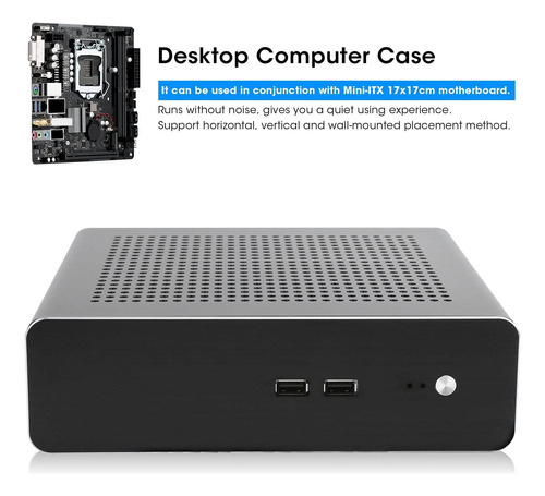 Mini Itx Gaming Pc Case, G60s Htpc Chassis Full Dcatx De Ali