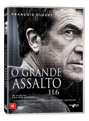 Dvd O Grande Assalto 11.6 François Cluzet (lacrado) Bsj