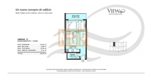 Promocion 1 Dormitorio Y Medio Promocion !!!!! Hay 4 Unidades Que Llevan La Cochera De Regalo !!!!!!-ref:7719