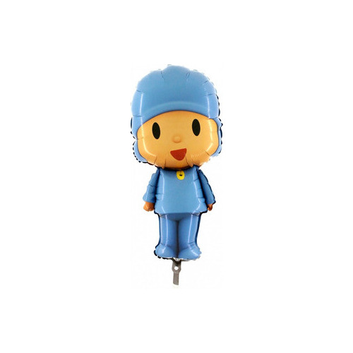 Globo Metalizado Pocoyo Gigante De 80cm