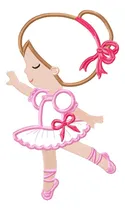 Comprar Matriz Para Bordado Maquina Hermosa Bailarina Bailando M5001 C5001 Bailarina 5001