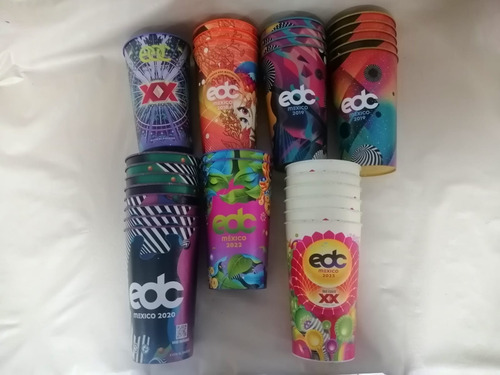 Vasos De Conciertos Foro Sol Edc  Ediciones 2016-2022 Electr