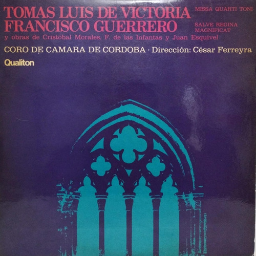 Tomas Luis De Victoria - Coro De Camara De Cordoba Lp
