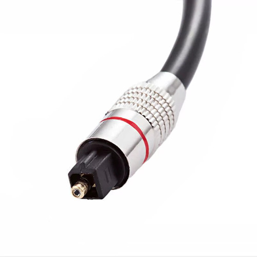 Cable Fibra Optica Digital Toslink Plug 1,50 Mts Premium Fb1