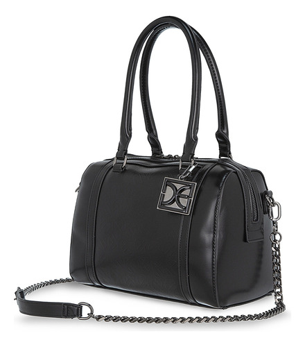 Bolsa Bowling Cloe Lultina I Grande Color Negro
