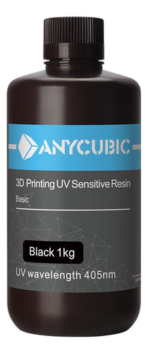 Resina Uv Basic Anycubic 1000g Colores Para Impresiones 3d