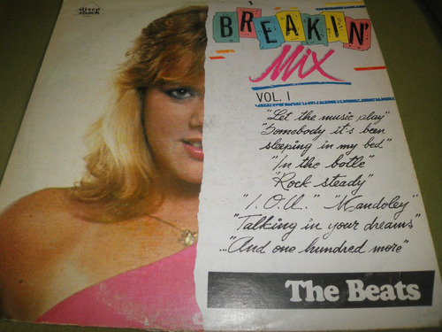 Disco En Vinyl 12'' Mezclado De Breakin' Mix Vol. 1 (80's)