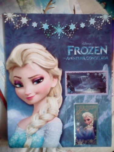 Álbum De Figuritas Frozen Completo (Usado)